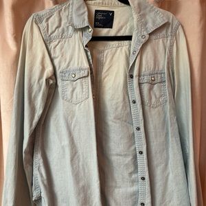 American Eagle Jean Shirt